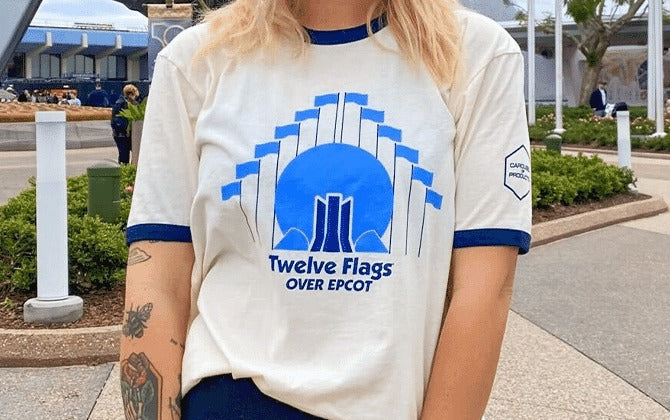 Twelve Flags Over EPCOT T-Shirt