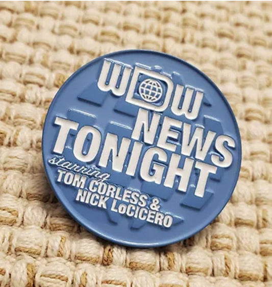 WDW News Tonight Logo Pin