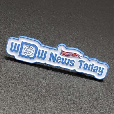 WDW News Today Wordmark Pin