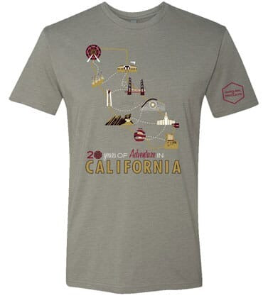 California Adventure Gray T-Shirt