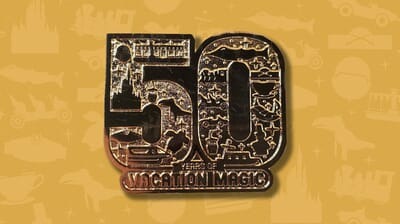 WDW 50th Anniversary Collectible Pin