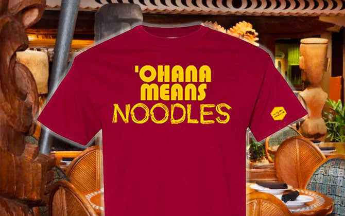 Ohana Means Noodles T-Shirt